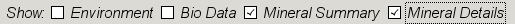 Detail Checkboxes