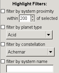 Highlighting Filters